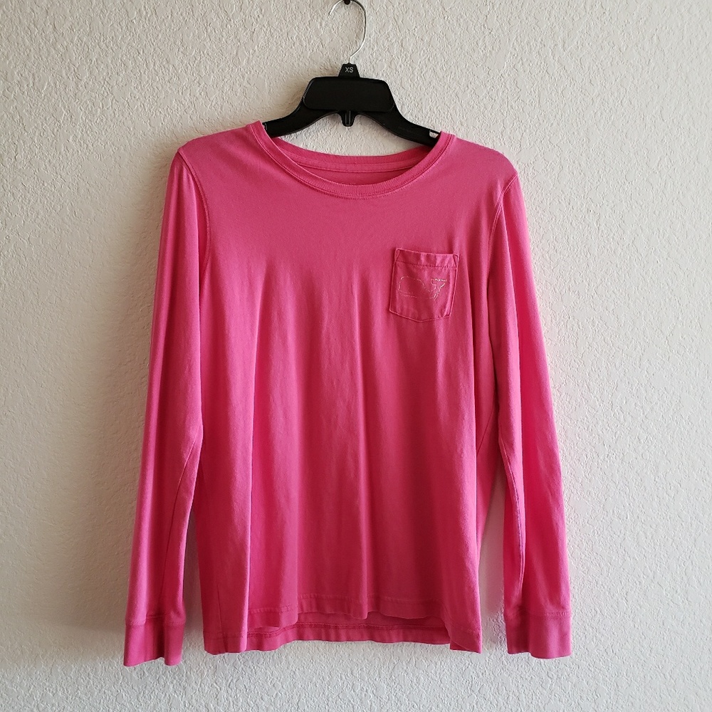 Vineyard Vines | Pink Long Sleeve Top